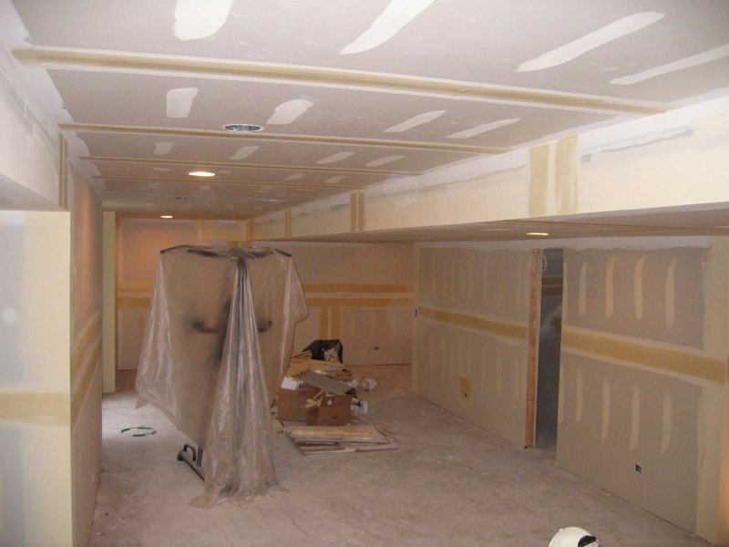 Major Basement Remodel — Theater, Gym & Wet Bar - Green Oaks, IL