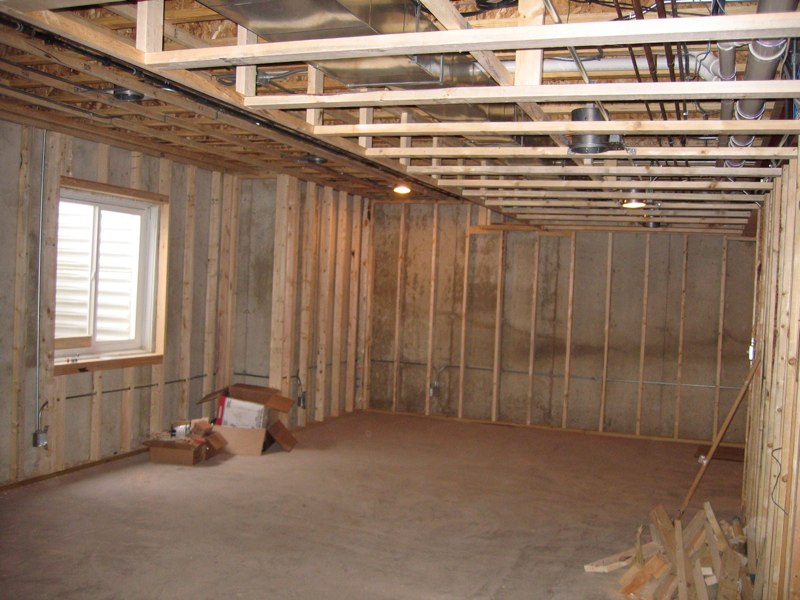 Major Basement Remodel — Theater, Gym & Wet Bar - Green Oaks, IL
