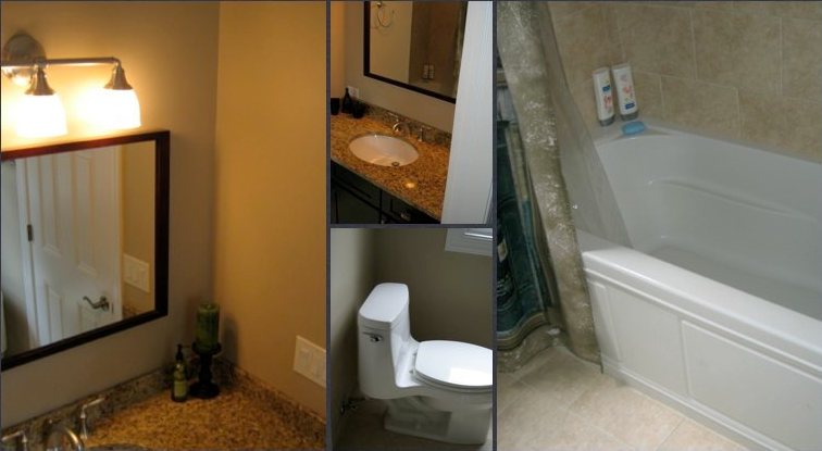 Main Floor Bathroom, Highland Park