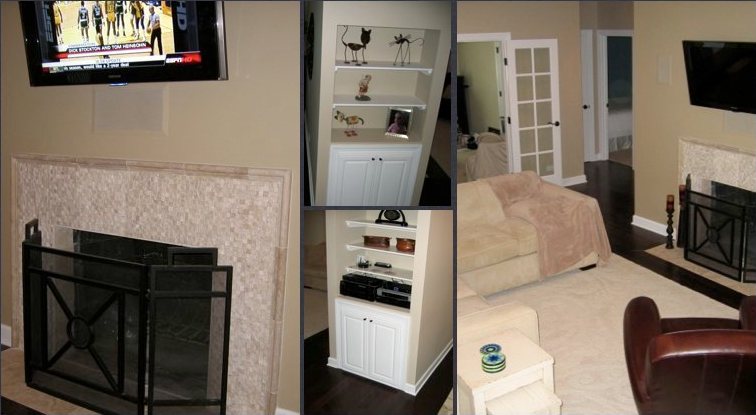 Family Room Redesign, Highland Park
