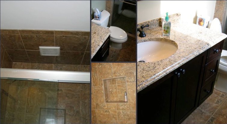 Hall Bath Remodel in Libertyville, IL