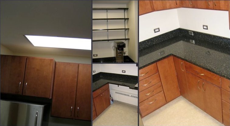 Office Breakroom Upgrade in Winnetka, IL