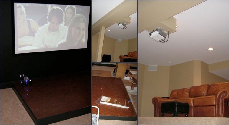 Home Theater Room, Green Oaks