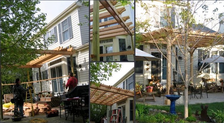 Cedar Pergola in Grayslake, IL