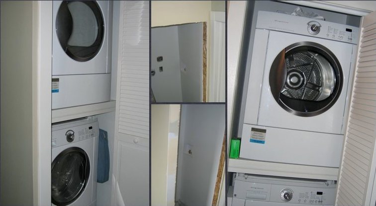 Upstairs Laundry Closet, Grayslake